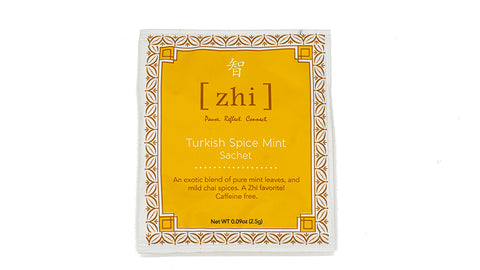 Turkish Spice Mint - Overwrap Silky Single Sachets