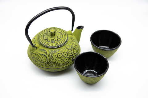 Cast Iron Green Japanese Tea Set - 22oz - NEW!!