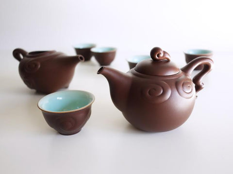 Tebi Pilgrim Teaware Tea Set - Rosewood - NEW!